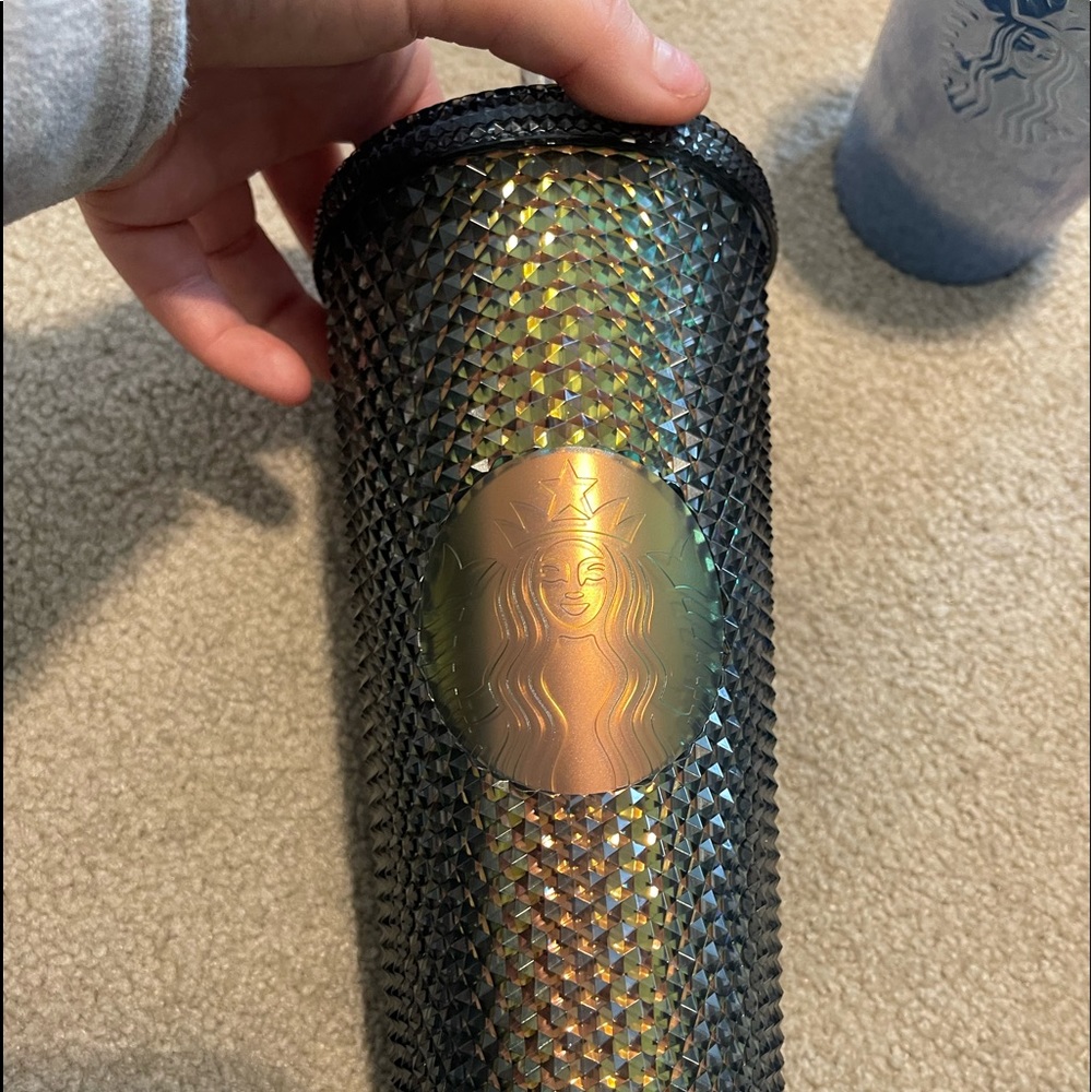 COPY - BNWT starbucks Black unicorn studded tumbler